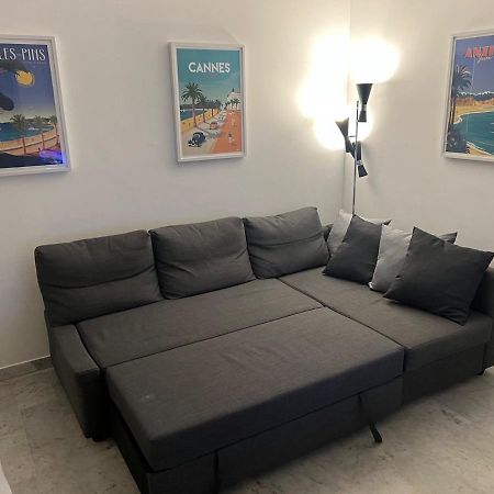 Seafront - Beautiful Flat With Aircon And Comfortable Loggia Vallauris Eksteriør bilde
