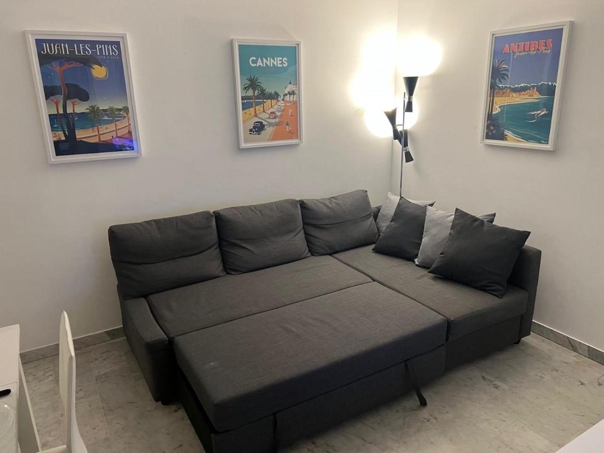 Seafront - Beautiful Flat With Aircon And Comfortable Loggia Vallauris Eksteriør bilde