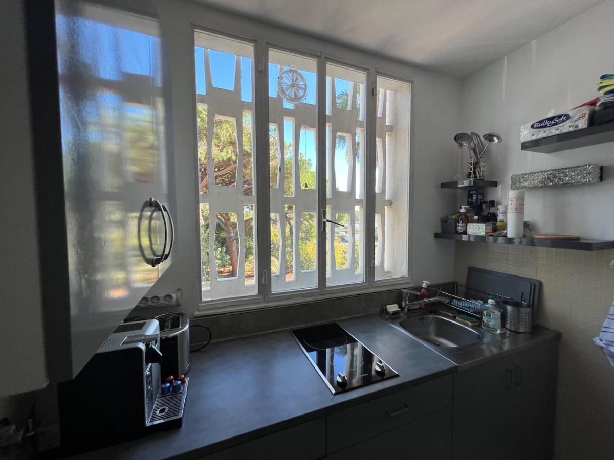 Seafront - Beautiful Flat With Aircon And Comfortable Loggia Vallauris Eksteriør bilde