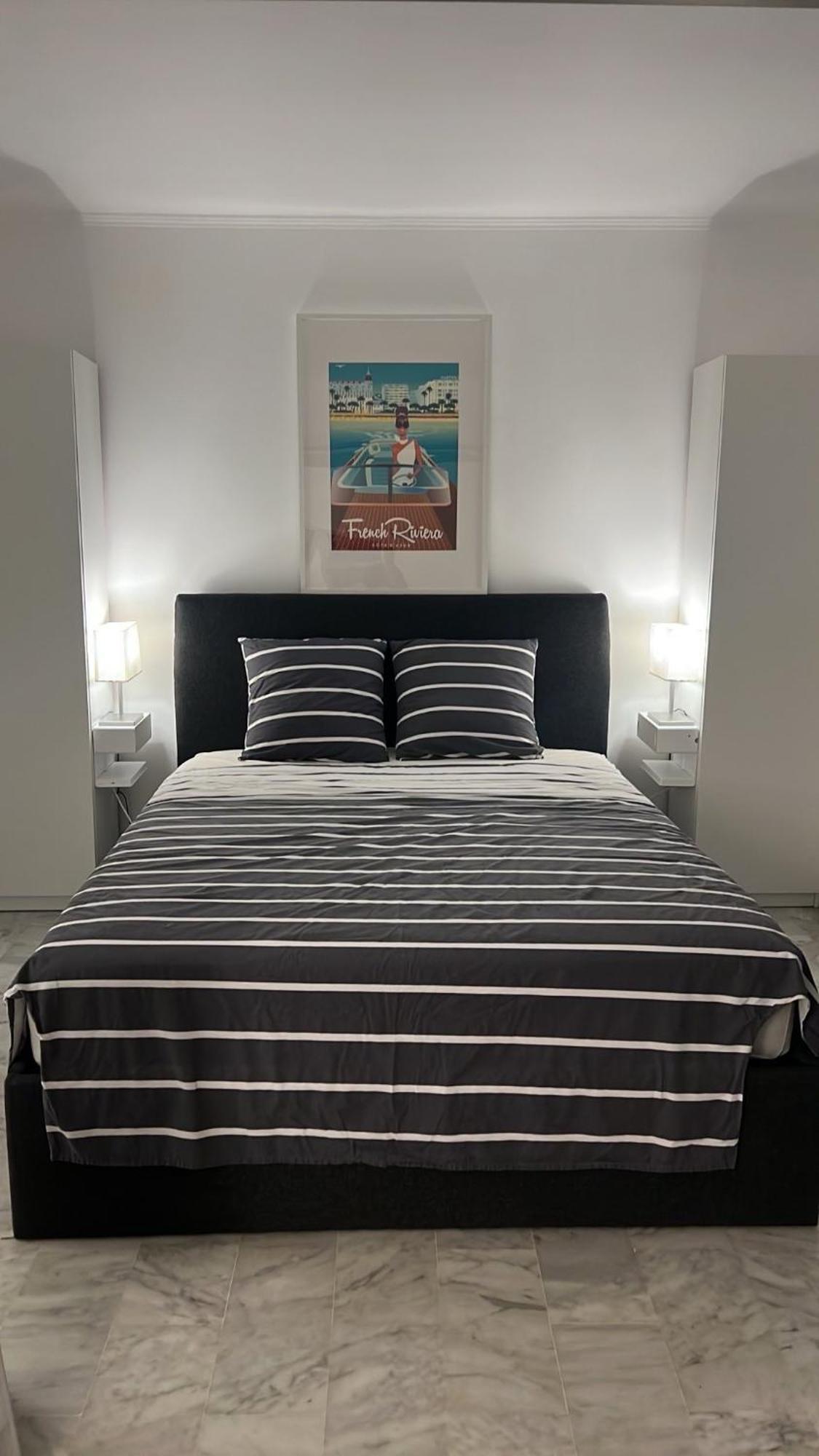 Seafront - Beautiful Flat With Aircon And Comfortable Loggia Vallauris Eksteriør bilde